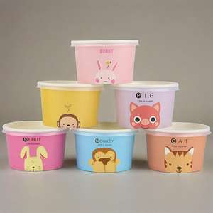 Customized Disposable Paper Bowl <b>Ice</b> <b>Cream</b> Paper <b>Cup</b> Eco Friendly Food Grade Bowl Round <b>Ice</b> <b>Cream</b> Bowl - Product Image 3