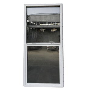 Mỹ phong cách thủy tinh với Lowe vinyl nhựa treo cửa sổ với khóa nhà máy chi phí lô hàng 30 ngày màu trắng - Product Image 1