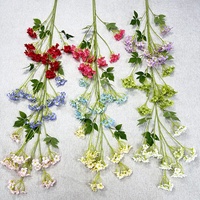 Thaise orchideeën Kunstbloemen Woondecoratie Bruiloft Desktop Ornament DIY Bloemendesign