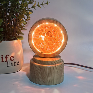 Nueva bola de cristal ecológica, luz de noche, lámpara luminosa de Color giratorio, lámpara de ambiente para dormitorio, envío directo - Product Image 6