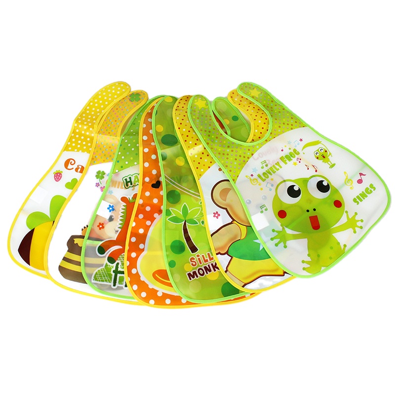 Детские нагрудники EVA водонепроницаемые нагрудники детский мультяшный фартук для кормления детей