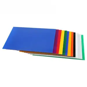 Folha de plástico/placa de plástico ondulado PP ondulado eco-friendly melhor qualidade folha de plástico ondulado multicolorido