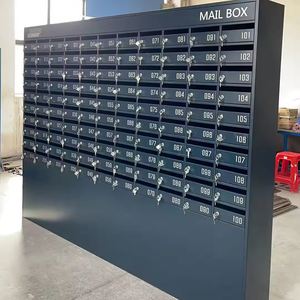 Wholesale Steel Waterproof Anti-Theft Multi-Door Custom Mail Boxes Post Office & Apartment Cluster Mailbox - Product Image 5