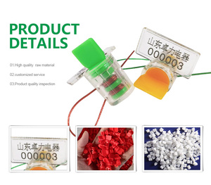 ZL-F016 Tamper-Proof High <strong>Security</strong> PC+ABS Plastic <strong>Seal</strong> Transparent Twist Electric <strong>Meter</strong> <strong>Security</strong> <strong>Seal</strong> - Product Image 2