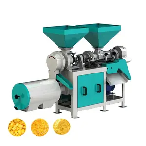 Máquina de Procesamiento de Maíz comercial, molino de harina peladora de maíz, máquina de fabricación automática