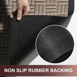 घर के लिए वाटरप्रूफ रबर प्रवेश द्वार और लिविंग रूम के लिए फर्श चटाई - Product Image 4