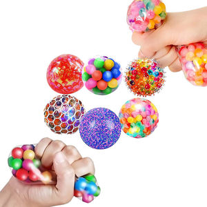 Stres giderici sıkmak üzüm topları basınç topları rastgele örgü yumuşacık topları rahatlatmak - Product Image 1