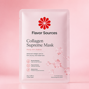 Masques en feuille hydratants, raffermissants et apaisants au collagène et à l'acide hyaluronique, parfum frais, anti-âge, pour peaux sèches, véganes, sans parabènes, fabriqués en Chine - Product Image 2