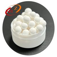 Hengze marque Qingdao ville boule d'adsorbant en céramique industrielle Gel de silice blanc oxyde d'aluminium d'alumine activée