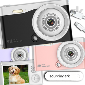 Search Sourcingark 2.0 HFill Light HD Video High Quality CMOS Camera MicroSD High Definition 120 Wide Angle Retro DigiCam Q10 - Product Image 1