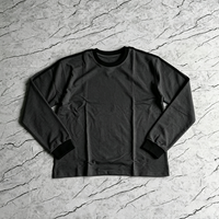 T-shirt à manches longues ample et délavé, personnalisé avec impression DTG, qualité supérieure, fabriqué en Chine, pour marque