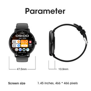 Reloj Inteligente DF EDS GTR4Pro con Pantalla Redonda AMOLED de 1.45 Pulgadas, Llamadas por Bluetooth, Resistencia al Agua IP68, Gestión de Salud, Chat para Obtener la Última Cotización - Product Image 3