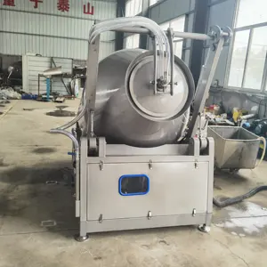 Automatic Meat Vacuum Tumbler Hydraulic Vacuum Roller Kneading Machine For Chicken Breast
