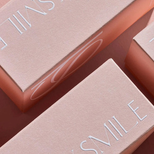 Tùy chỉnh cao cấp tối thiểu được thiết kế chăm sóc da mỹ phẩm hộp giấy các tông sóng Vật liệu Thiết Lập Nước Hoa tóc giả lá - Product Image 4