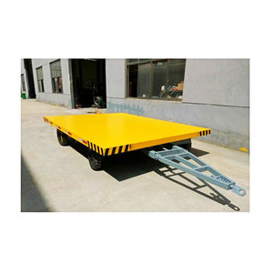 Remolque de plataforma baja para transporte de equipaje en aeropuertos en venta - Product Image 4