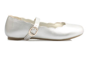 Zapatillas <span class=keywords><strong>de</strong></span> fiesta informales con punta redonda <span class=keywords><strong>de</strong></span> pu para niñas, zapatos planos con plantilla suave <span class=keywords><strong>de</strong></span> buena calidad, para boda - Product Image 2