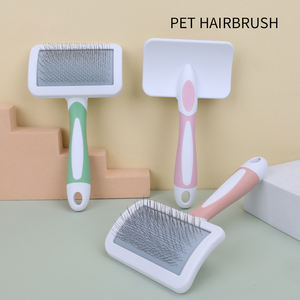 Großhandel Günstige Fellpflege- und Entfilzungsbürste mit Kämmen für Katzen und Hunde zur Tierhaarentfernung und Welpenpflege - Product Image 3