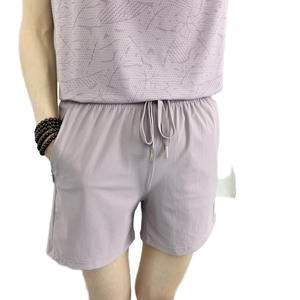 JAC22 P5676 Nouveaux shorts d'été tendance pour femme, taille élastique, coupe ample, 100% coton, séchage rapide, taille mi-haute - Product Image 1