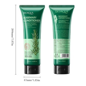 <span class=keywords><strong>Acondicionador</strong></span> Suavizante Nutritivo de Romero BIOAQUA 250ml - Extracto de Plantas Naturales, 98% Nutrición Profunda, Control del Frizz y Brillo Duradero - Product Image 4