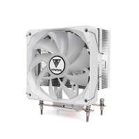 Refroidisseur de processeur XINMAI OEM à 4 caloducs 120 mm, refroidisseur d'air de jeu ARGB PWM avec contact en cuivre, compatible avec Intel LGA1700 AMD AM5