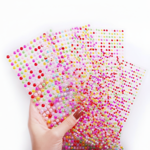 Adesivo di cristallo epossidico con faccia gioiello 3D Sticker decorativo TY52 - Product Image 1