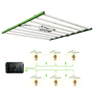 2024 Beste Commerciële Dimbare Led-Groeilicht Volledig Spectrum Indoor Hydrocultuur Lm281b Lm 301H Groeilicht