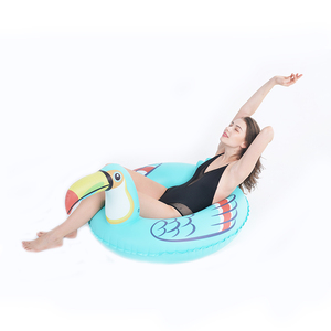 Bouée gonflable géante en forme de <span class=keywords><strong>toucan</strong></span>, tube de natation en plastique flottant pour adultes - Product Image 6