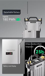 <span class=keywords><strong>Répéteur</strong></span> de sac à dos numérique QUANSHENG <span class=keywords><strong>Smart</strong></span> BP25 25W PoC DMR analogique IP67, version réseau ad-hoc, batterie détachable sélectionnable <span class=keywords><strong>SFR</strong></span> - Product Image 2