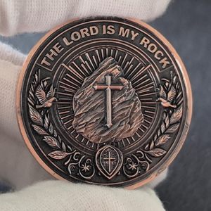 Moneda de Desafío Cristiana Personalizada, Inspiradora, de Aleación de Zinc, con Versículos de los Salmos, para EE. UU. y Medio <span class=keywords><strong>Oriente</strong></span> - Product Image 3