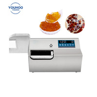 Petite machine de coupe de cube de gelée de noix de coco de coupe de pudding de cristal automatique pour la gelée coupée