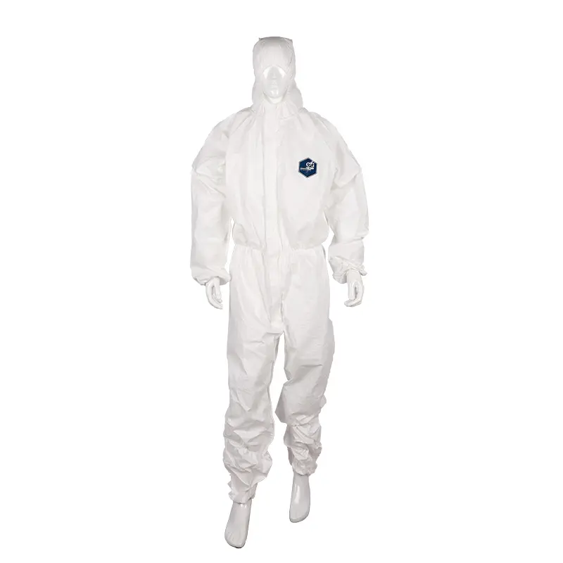 Tyvek Fabric Protective Clothing Painting Suit Isolation Gown Disposable Coverall