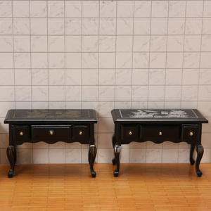 1:12 modelo en miniatura Micro paisaje casa 1:12 DIY juguete de madera casa de muñecas muebles escritorio tocador pequeños adornos - Product Image 2