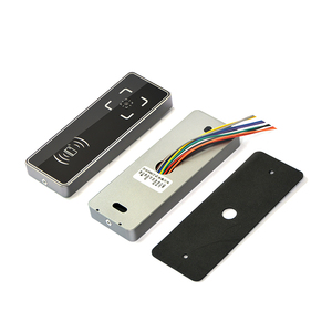 Lecteur de cartes intelligentes IC/NFC TTL RS485 WG 26/34 Wifi IP68 étanche avec code QR dynamique, contrôleur d'accès avec cadre en alliage d'aluminium - Product Image 3