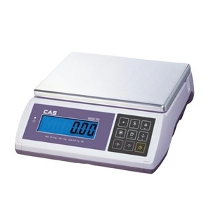 Báscula Industrial Electrónica Veidt Weighing CAS SW2-30 de 30 kg y 1 g de Precisión, Plataforma de Acero Inoxidable para Pesar Frutas, Verduras y Productos de Cocina - Product Image 3
