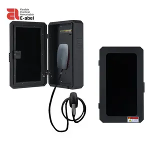 OEM ODM manufacturer wall mounted standing AC DC EV car charging pile stations box EV charger waterproof enclosure