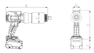 Chiave Dinamometrica Idraulica Ricaricabile ad Alta Velocità con Display Digitale, Batteria al Litio, Attacco da 1 Pollice, 220V - Product Image 6