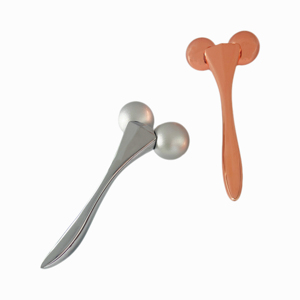 Popular Acero inoxidable 3D Masaje facial Barra de belleza Antiarrugas 3D Levantamiento DE LA PIEL Reafirmante V Masaje moldeador de cara Rodillo facial - Product Image 6