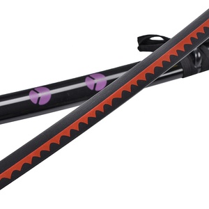 45cm Manga một mảnh vũ khí Dao găm lưỡi thép không gỉ Roronoa Zoro Mini Katana shusui thanh kiếm kim loại bản sao - Product Image 6