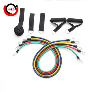 Juego de bandas de resistencia Force Pull de 75, 100 y 150 libras, equipo de fitness portátil para entrenamiento y ejercicio de modelado corporal - Product Image 1