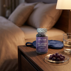 Gomitas de Melatonina de Marca Privada con MOQ Bajo, 10 mg, Sin Azúcar, Veganas, Ayuda para Dormir, OEM ODM, Suministro de Fábrica para Bienestar Nocturno - Product Image 3
