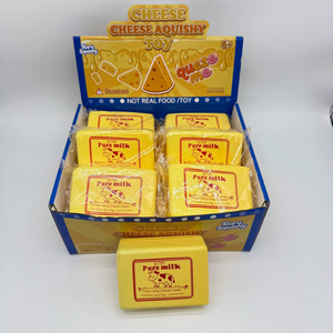 Block Cheese Squishy <b>Toy</b> Slow Rebound Butter Stick Fidget for <b>Desk</b> Stress Relief and Sensory Venting Creative Gadget - Product Image 2