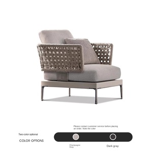 Ensemble de canapés de <span class=keywords><strong>jardin</strong></span> en rotin Shunhuang au design nordique moderne avec coussins pour villa, cour, gîte, <span class=keywords><strong>jardin</strong></span>, <span class=keywords><strong>salon</strong></span>, bureau - Product Image 6