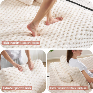 Canapé convertible moderne ODM, canapé multifonctionnel personnalisé, canapé-lit pliable, matelas en mousse haute densité - Product Image 3