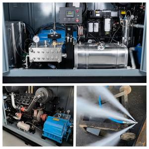 Machine de démolition par hydrojet haute pression certifiée CE, machine professionnelle de hydrodémolition, pour la découpe de structures en béton - Product Image 3