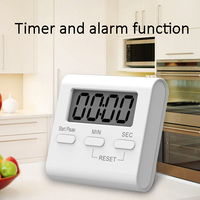 Proveedor de fábrica CE temporizador de pared superficie de plástico ABS temporizador de Cocina Digital Cronometro de cozinha lindo temporizador de cocina magnético mini