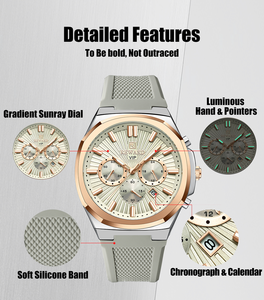 REWARD 832256M Hombre Fashion Quartz <b>Men's</b> <b>Watch</b> Multi Functional <b>Waterproof</b> Calendar Chronograph Luminous <b>Watches</b> for <b>Men</b> - Product Image 4
