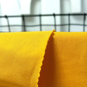 Tejido peso <span class=keywords><strong>Tiny</strong></span> Supima algodón Pima ropa algodón orgánico camiseta tela fina 180 Gsm 100 Pct algodón Jersey tela - Product Image 3