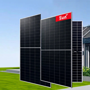 แผงโซลาร์เซลล์ SUNPLUS 600W 700W PERC แบบสองหน้า ประสิทธิภาพ 20% เซลล์ขนาด 125 มม. ขนาด 1956x992 มม. สำหรับโครงการขนาดใหญ่ ผลิตในสหรัฐอเมริกา - Product Image 1
