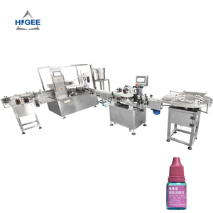 Machine de remplissage de gouttes ophtalmiques vitaminées pour flacons de 5 ml, 10 ml, 15 ml, machine de remplissage de gouttes ophtalmiques en plastique avec machine d'étiquetage - Product Image 2
