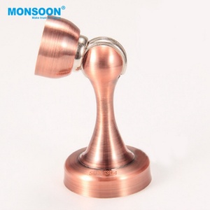 Butée de porte à ressort super résistante en acier inoxydable, butée de porte magnétique invisible murale, design moderne, décoration de salle de bain - Product Image 5